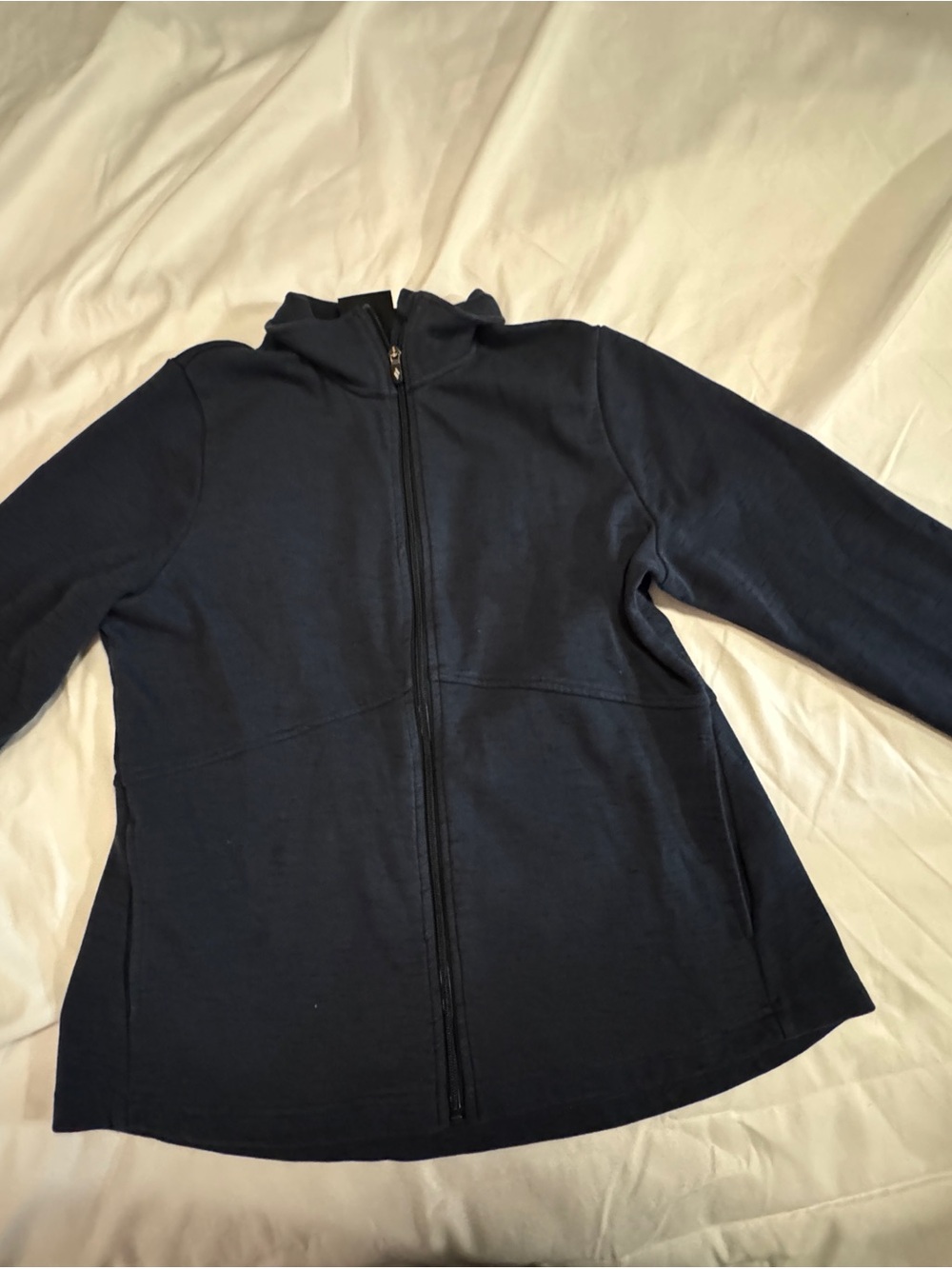 Women’s Sketchers Navy Full-Zip sweater